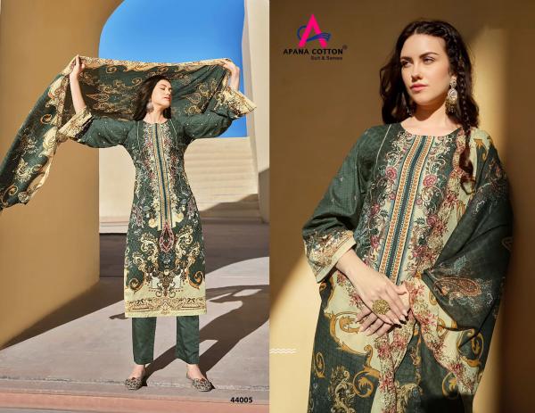 Apana Cotton Razia Sultan Vol 44 Cotton Dress Material Collection